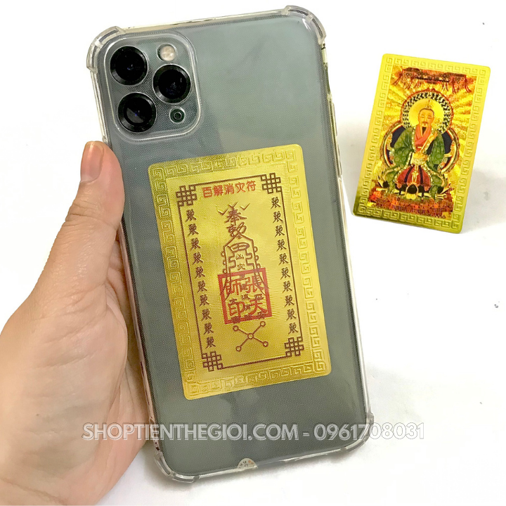 Thẻ Kim Bài Thần Trừ Thảm Hỏa Thiên Tai